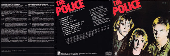 The Police : Outlandos D'Amour (CD, Album, RE)