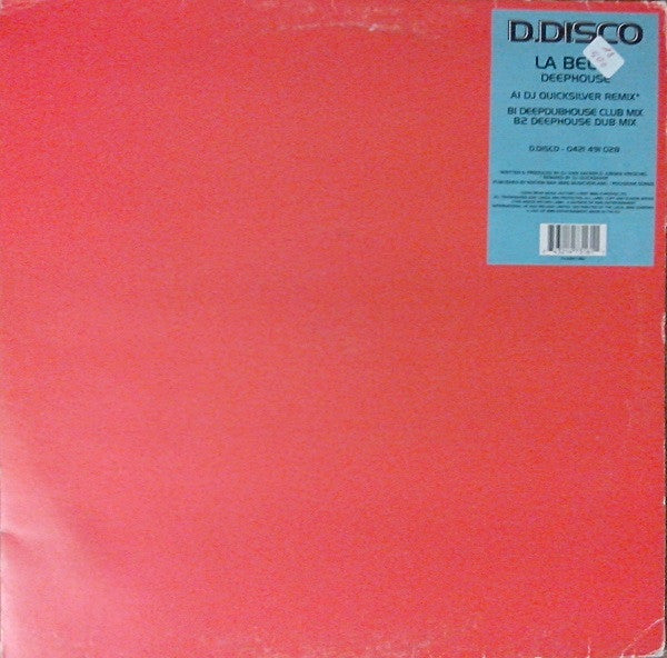 La Belle : Deep House (12")
