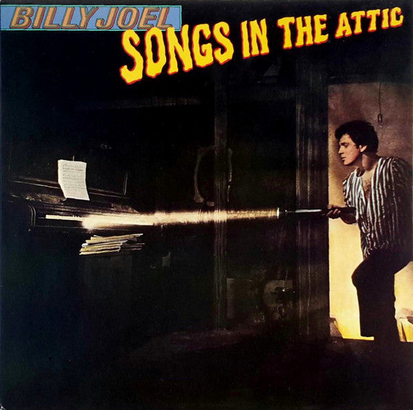 Billy Joel : Songs In The Attic (LP, Album, RE, Sun)