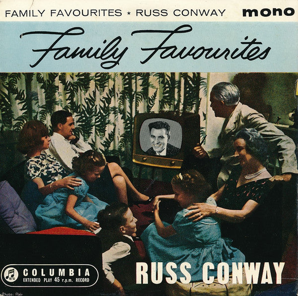 Russ Conway : Family Favourites (7", EP, Mono)
