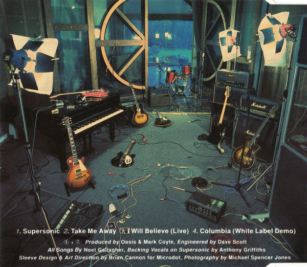 Oasis (2) : Supersonic (CD, Single)