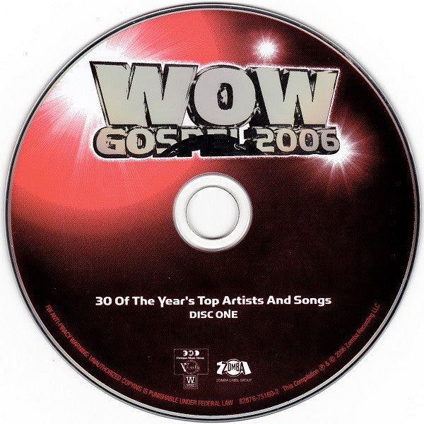 Various : WOW Gospel 2006 (2xCD, Comp)