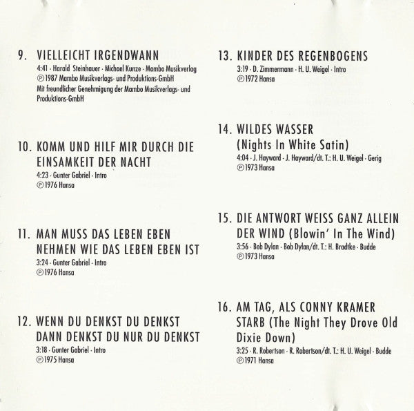Juliane Werding : Von Anfang An... (Ihre Grössten Erfolge Aus Den Ersten 15 Jahren) (CD, Comp, RP)