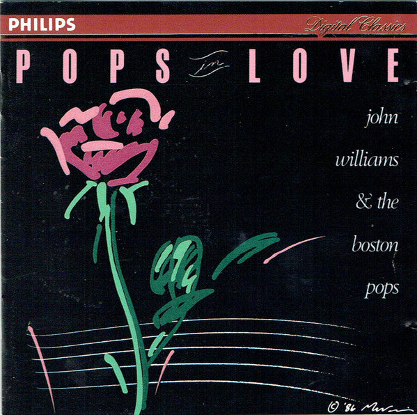 John Williams (4) & Boston Pops Orchestra : Pops In Love (CD, Album)