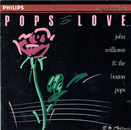 John Williams (4) & Boston Pops Orchestra : Pops In Love (CD, Album)