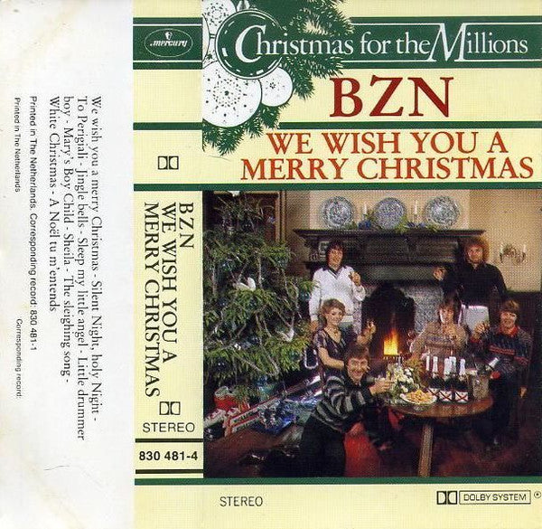 BZN : We Wish You A Merry Christmas (Cass, Album, RE, Dol)