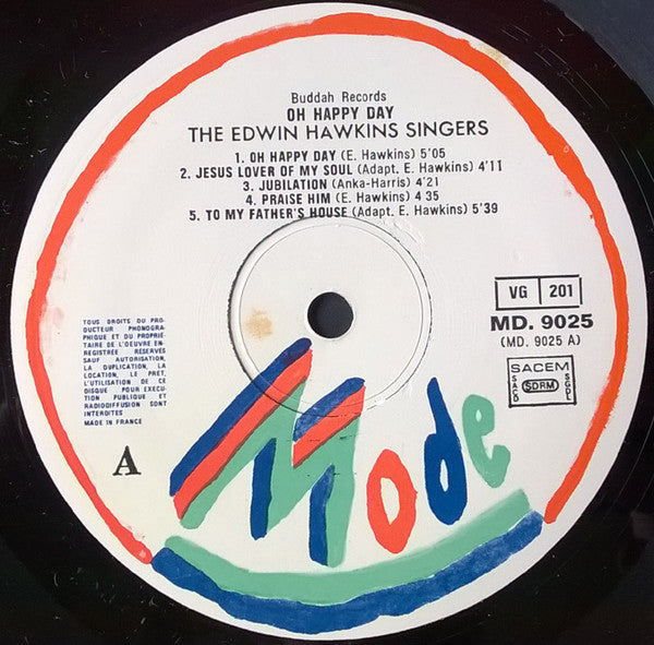 Edwin Hawkins Singers : Oh Happy Day (LP, Comp)