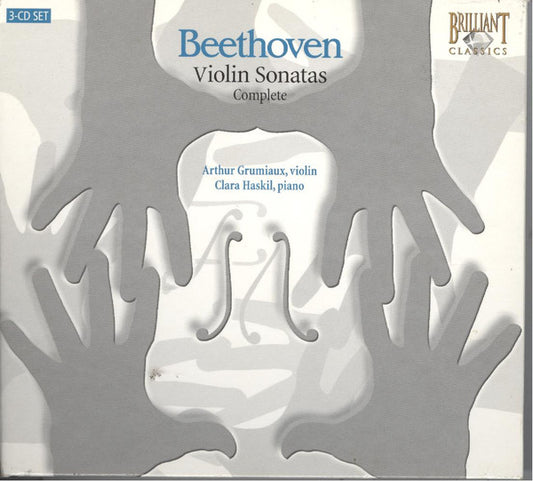 Ludwig van Beethoven / Arthur Grumiaux, Clara Haskil : Violin Sonatas Complete (3xCD, Album, RE)