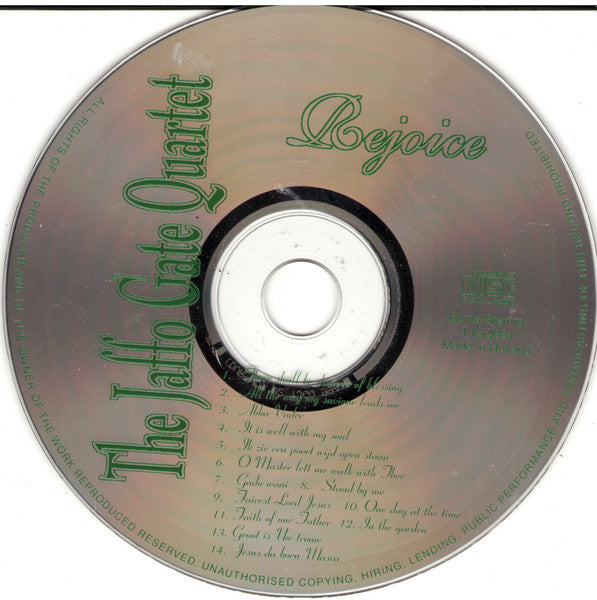 Jaffo Gate Quartet : Rejoice (CD, Album)