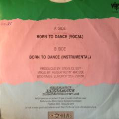 Sensation (4) : Born To Dance (7")