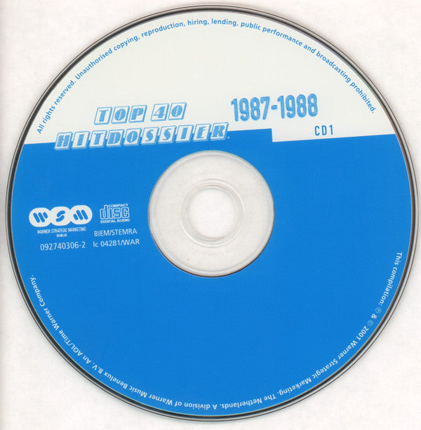 Various : Top 40 Hitdossier 1987-1988 (2xCD, Comp)