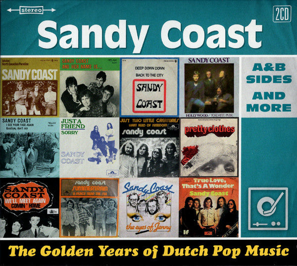 Sandy Coast : The Golden Years Of Dutch Pop Music (A&B Sides And More) (2xCD, Comp)
