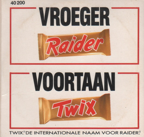Various : Vroeger Raider Voortaan Twix (CD, Mini, Comp, Promo)