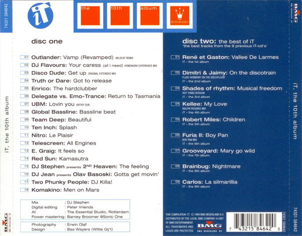 DJ Stephen : iT, The 10th Album (CD, Mixed + CD, Comp)