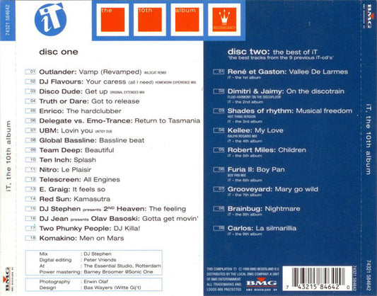 DJ Stephen : iT, The 10th Album (CD, Mixed + CD, Comp)