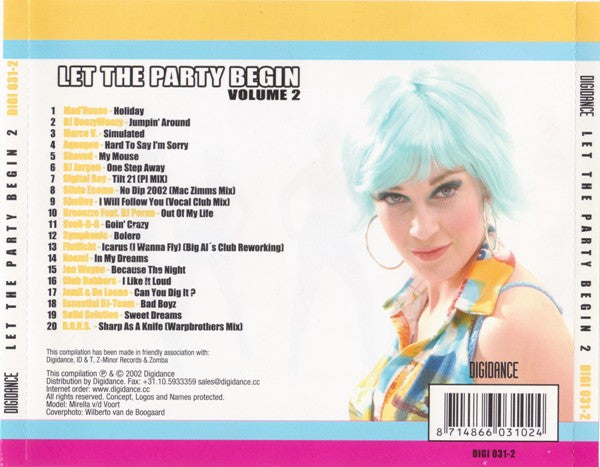 Various : Let The Party Begin 2 (CD, Mixed)