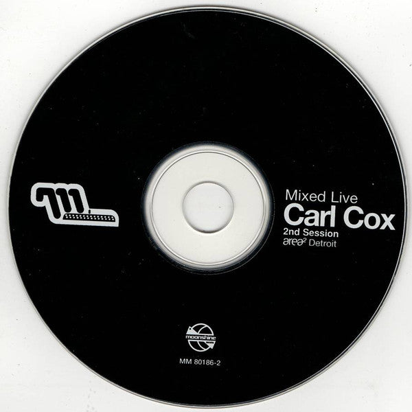 Carl Cox : Mixed Live 2nd Session: Area², Detroit (CD, Mixed)
