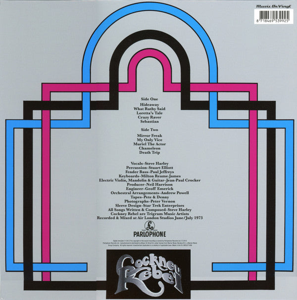 Cockney Rebel : The Human Menagerie (LP, Album, RE)