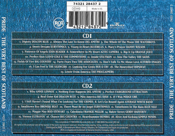 Various : Pride - The Very Best Of Scotland (2xCD, Comp)
