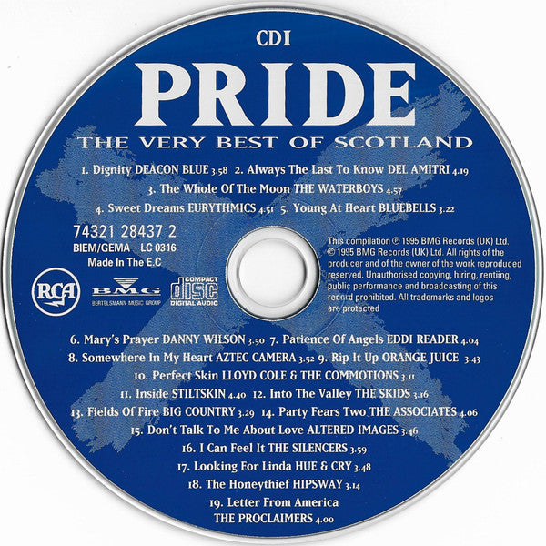 Various : Pride - The Very Best Of Scotland (2xCD, Comp)