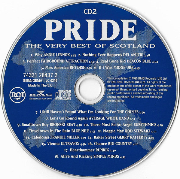 Various : Pride - The Very Best Of Scotland (2xCD, Comp)