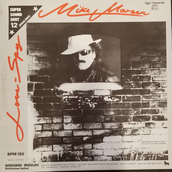 Mike Mareen : Love-Spy (12", Single)