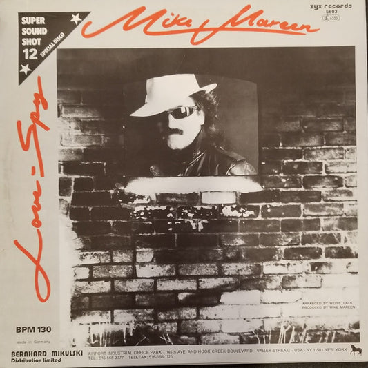 Mike Mareen : Love-Spy (12", Single)