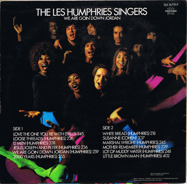 Les Humphries Singers : We Are Goin' Down Jordan (LP, Album)