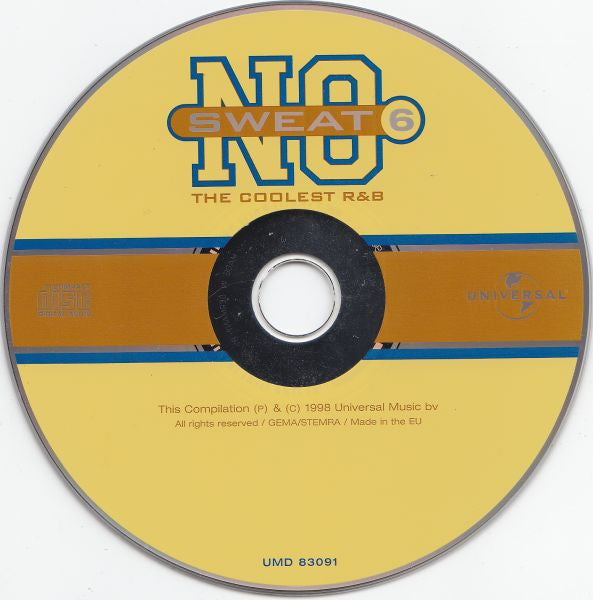 Various : No Sweat 6 (The Coolest R&B) (CD, Comp)