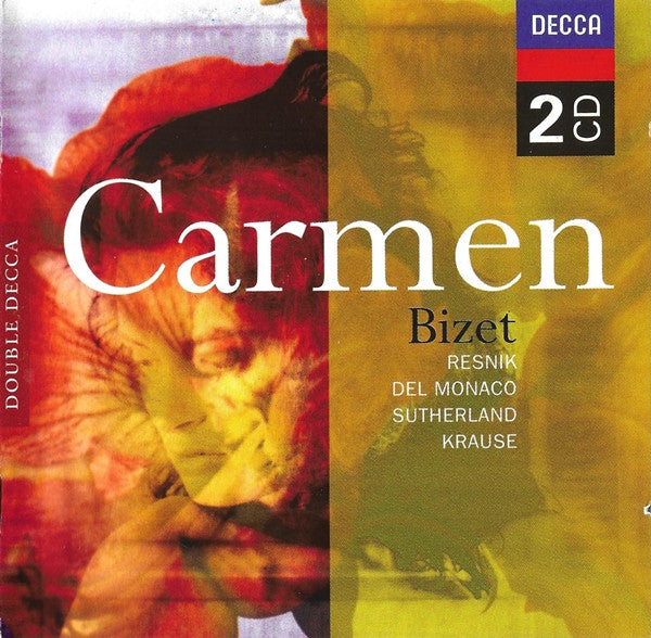 Georges Bizet / Regina Resnik - Mario del Monaco - Joan Sutherland - Tom Krause : Carmen (2xCD, RE, RM)