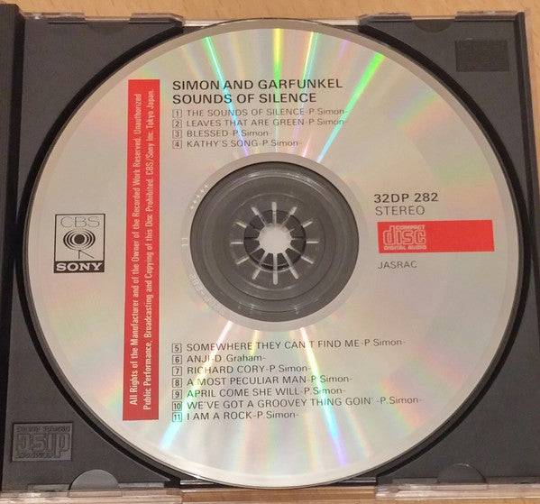 Simon & Garfunkel : Sounds Of Silence = サウンド・オブ・サイレンス (CD, Album, RE)