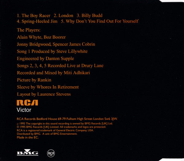 Morrissey : The Boy Racer (CD, Maxi)
