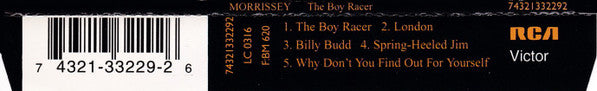 Morrissey : The Boy Racer (CD, Maxi)