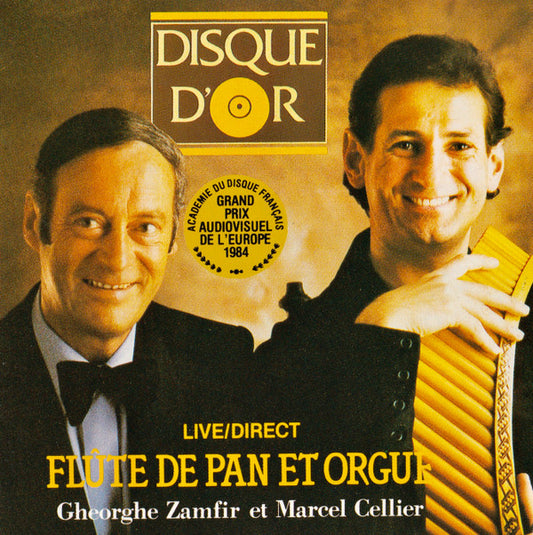 Gheorghe Zamfir Et Marcel Cellier : Flûte De Pan Et Orgue - Live / Direct (CD)