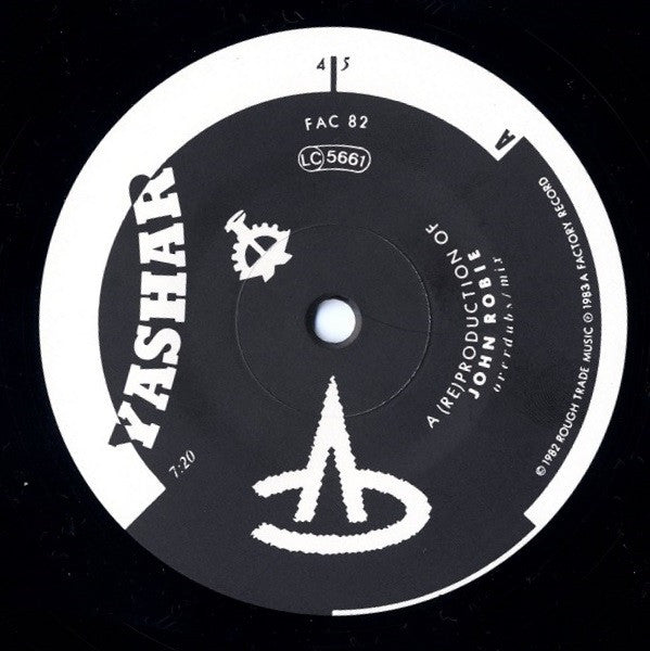 Cabaret Voltaire : Yashar (12")