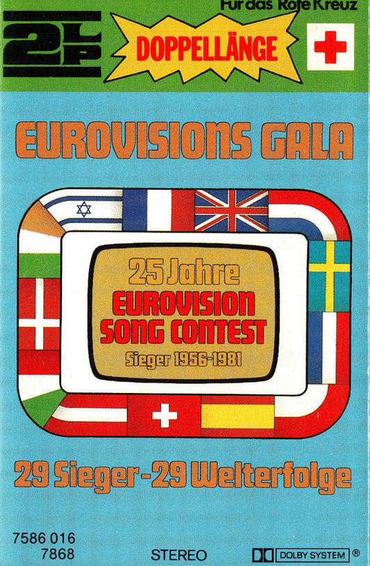 Various : Eurovisions Gala - 29 Sieger - 29 Welterfolge (Cass, Comp)