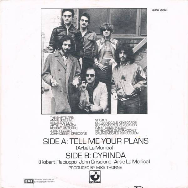 The Shirts : Tell Me Your Plans (7", Single)
