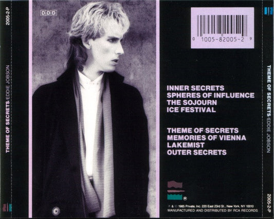 Eddie Jobson : Theme Of Secrets (CD, Album, RE)
