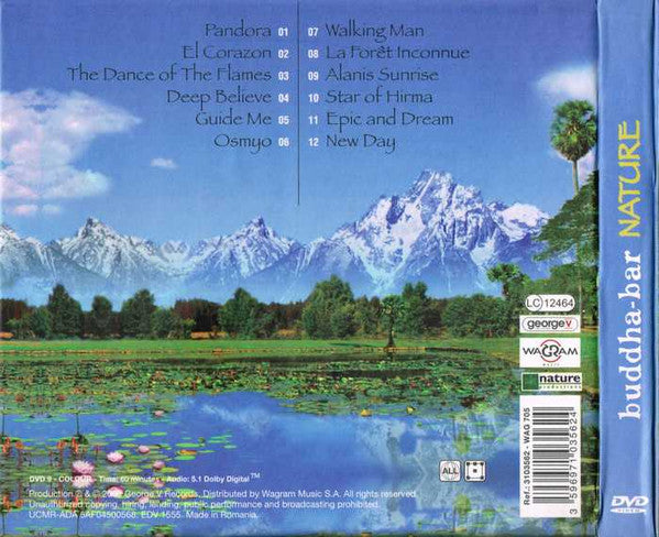 Arno Elias & Allain Bougrain Dubourg : Buddha Bar Nature (CD + DVD)