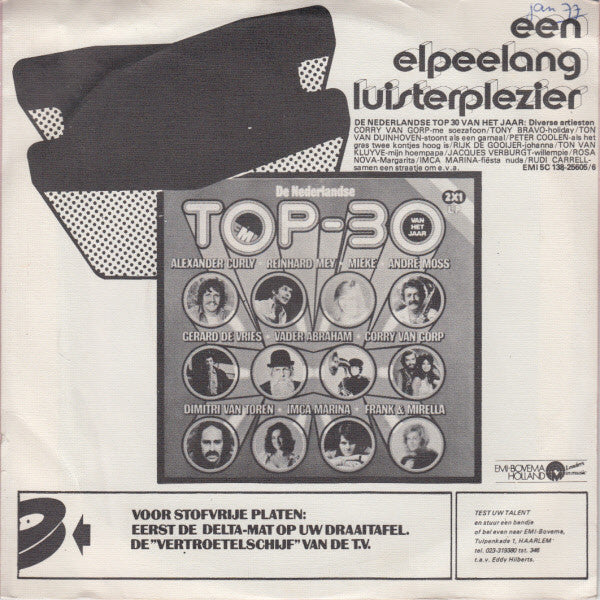 Tony Bravo (2) : Polonaise (7", Single)