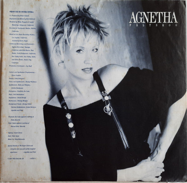 Agnetha Fältskog : I Stand Alone (LP, Album)