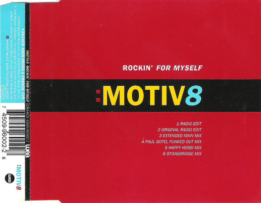 Motiv 8 : Rockin' For Myself (CD, Single)