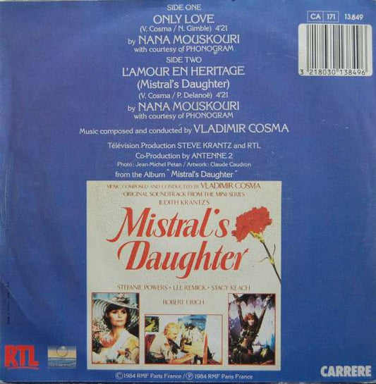 Nana Mouskouri : Only Love (7", Single)