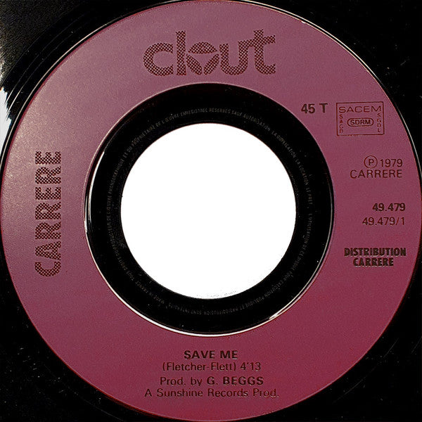 Clout : Save Me (7", Single)