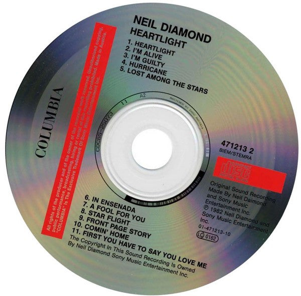 Neil Diamond : Heartlight (CD, Album, RE)