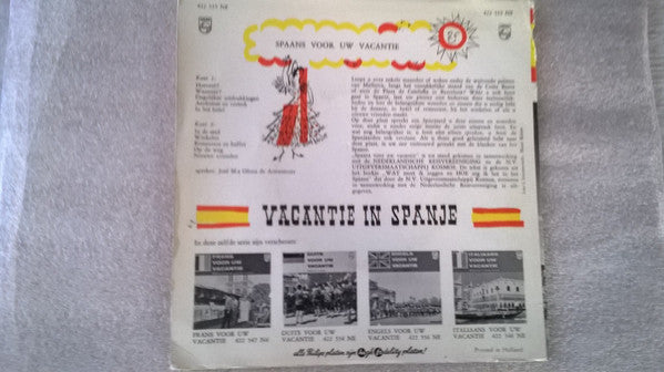 No Artist : Spaans Voor Uw Vacantie (7", Single)