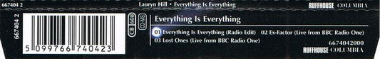 Lauryn Hill : Everything Is Everything (CD, Maxi)