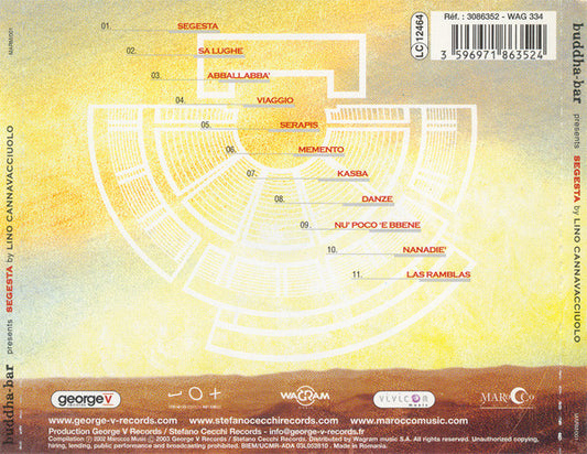 Lino Cannavacciuolo : Buddha Bar Presents Segesta (CD, Album)