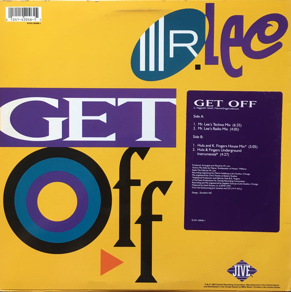 Mr. Lee : Get Off (12")