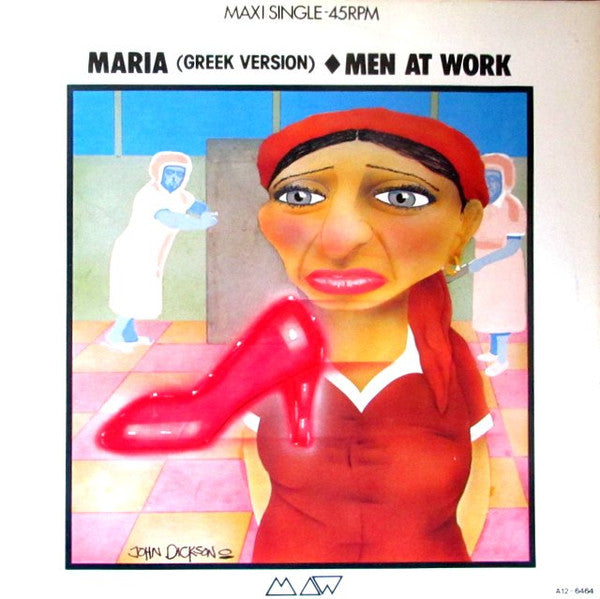 Men At Work : Maria (12", Maxi)